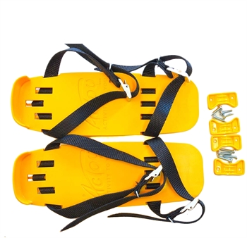 Footplate for yellow stilts, set 