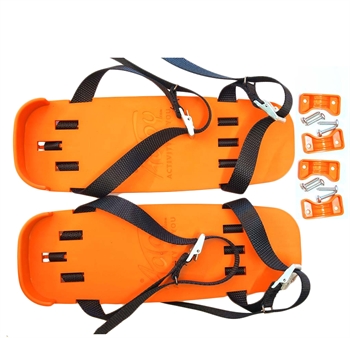 Footplate for orange stilts, set